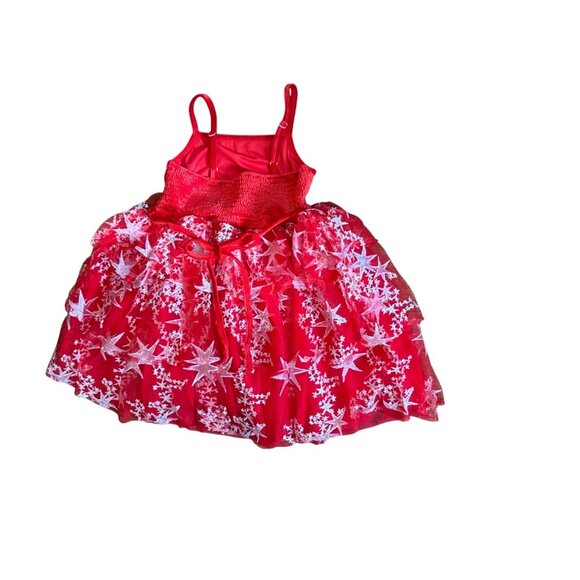 Oh Shana! Red Starry Tulle Dress With Bloomers 7/8 1 of 2 - Picture 11 of 11
